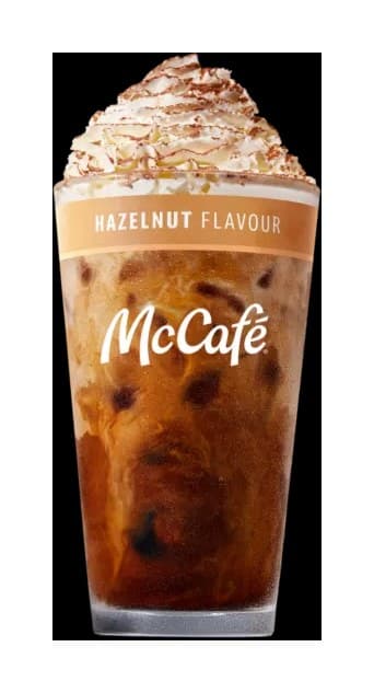 Deluxe Hazelnut Flavoured Iced Coffee (Small)