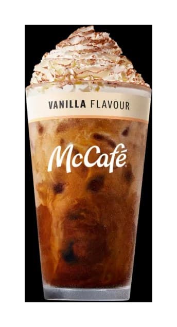 Deluxe Vanilla Flavoured Iced Coffee (Small)