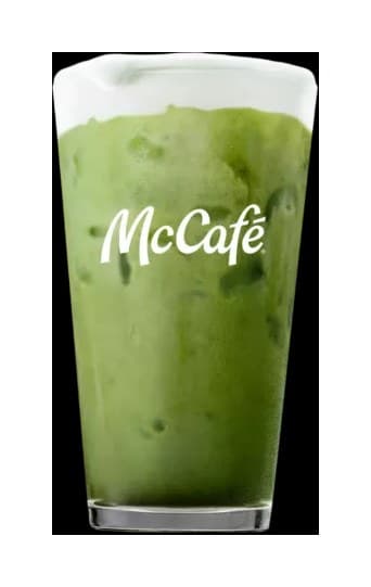 Iced Matcha Latte with Cold Foam (Small)