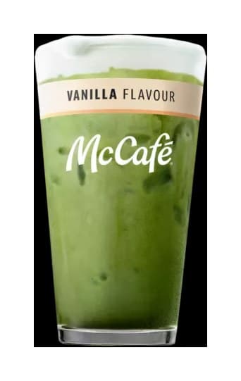 Iced Vanilla Matcha with Cold Foam (Small)