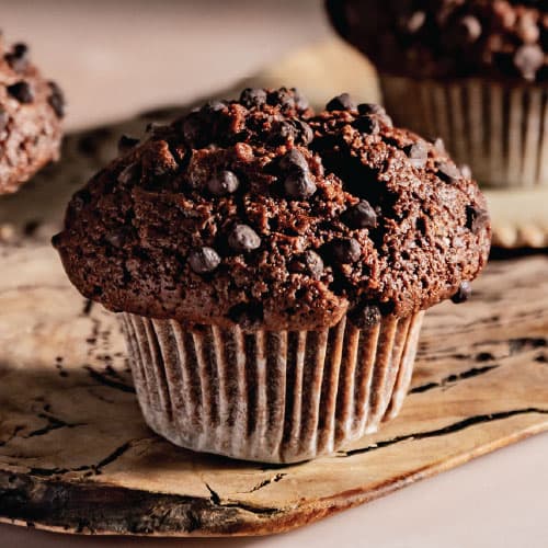 Double Choc Muffin