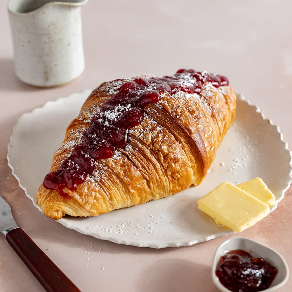 Raspberry Jam Croissant