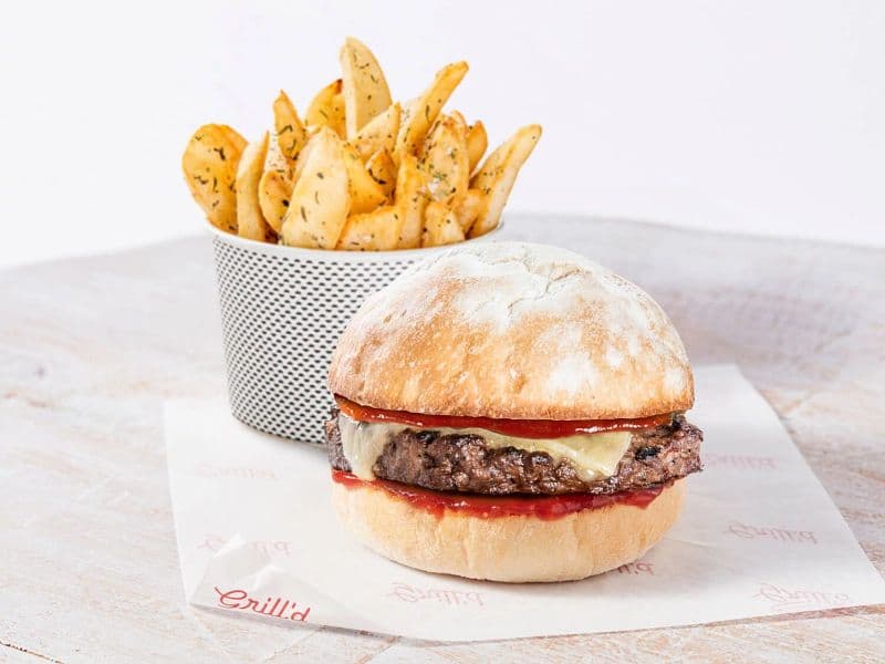 Dynamic Beef Cheeseburger (No Bun)