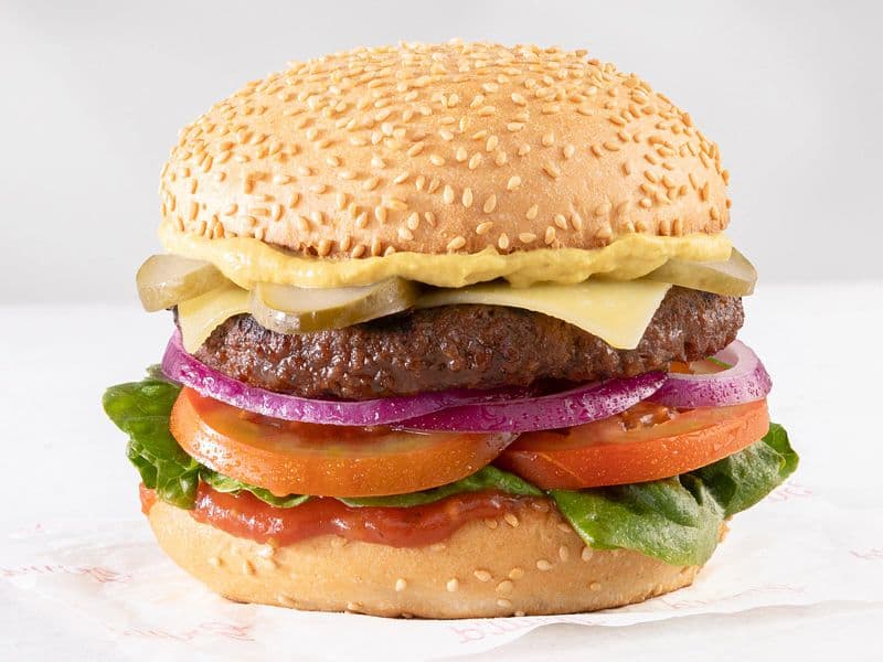 Vegan Beyond Mustard & Pickled! (Traditional Bun)