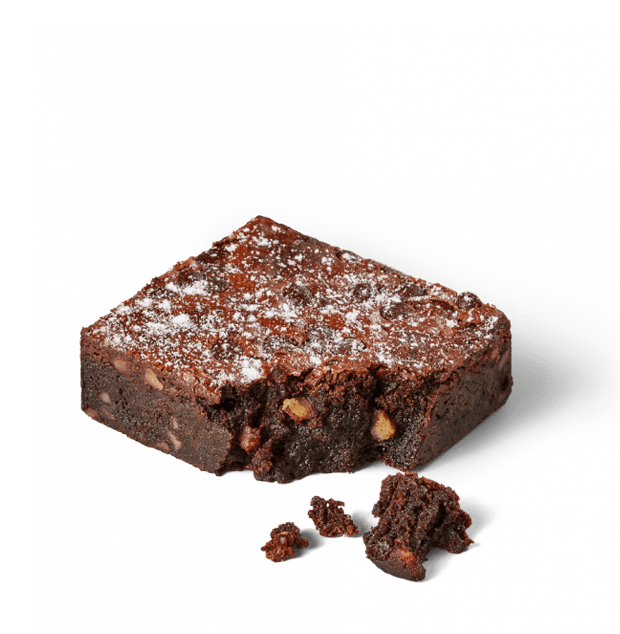 Walnut Brownie Slice
