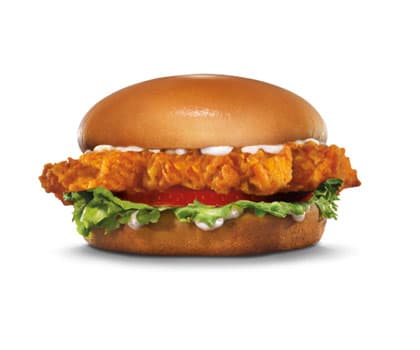 Hand-Breaded Chicken Fillet Burger