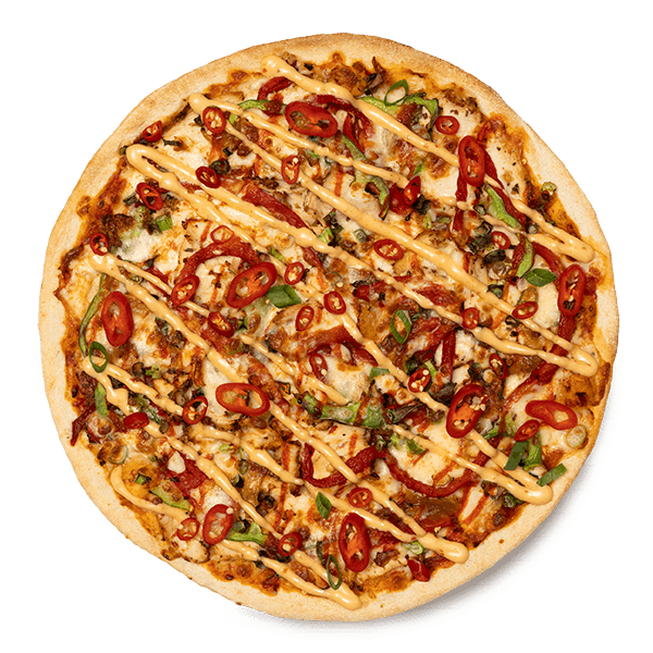 Fiery Peri Peri Chicken (Cheese Crust)