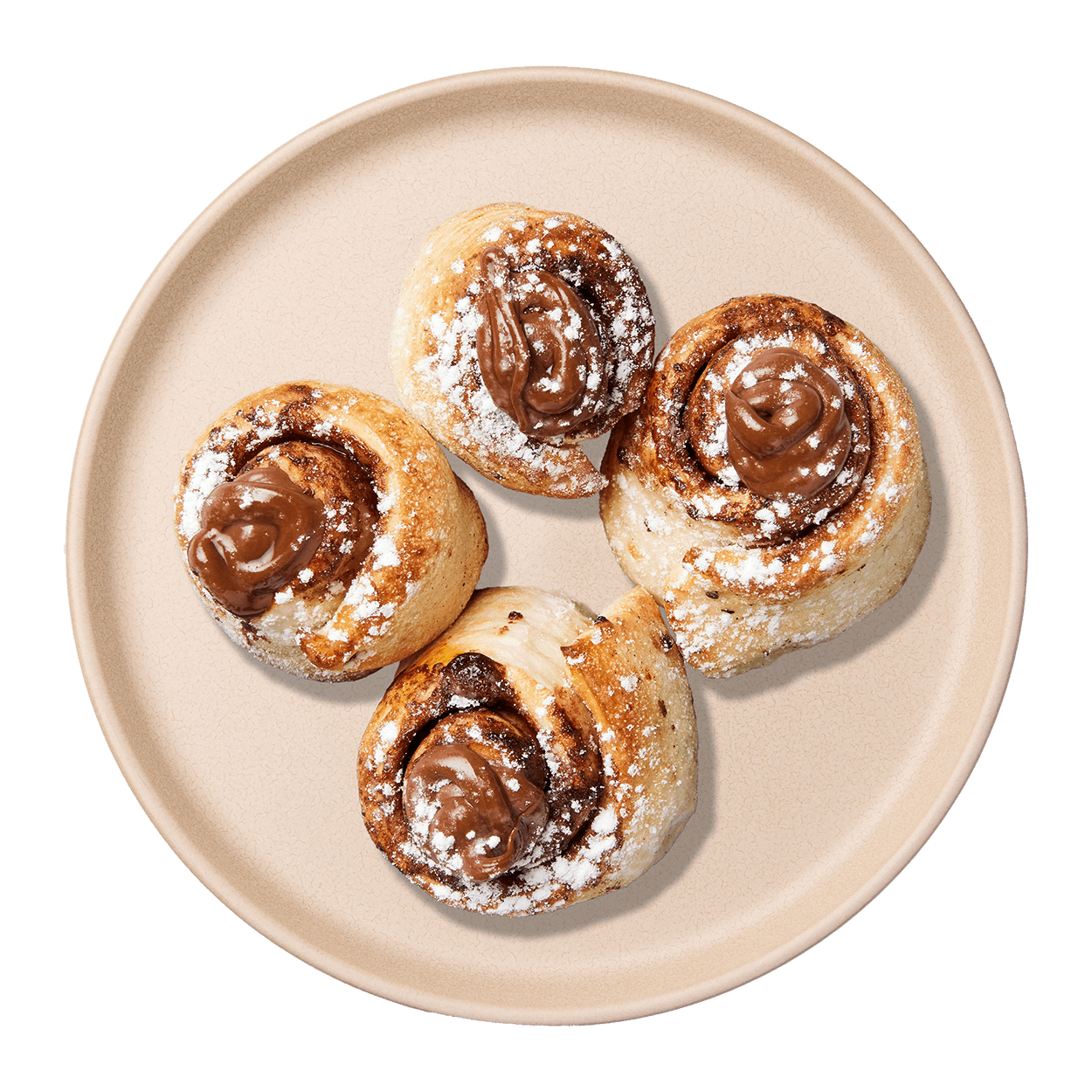 Choc Hazelnut Scrolls
