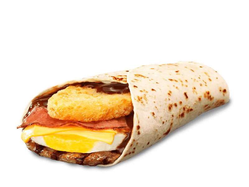 Wrap Big BBQ Brekky