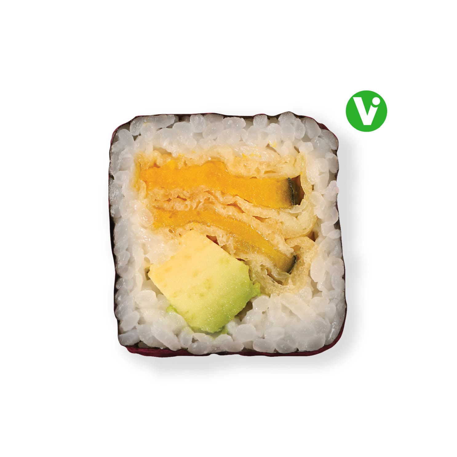 Tempura Pumpkin Avocado