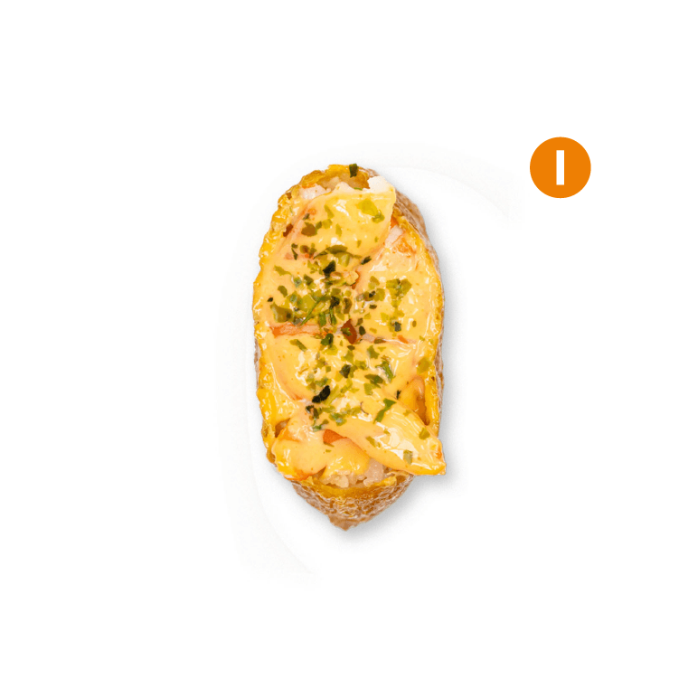 Spicy Prawn Inari