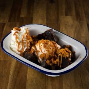 Choc Brownie Sundae
