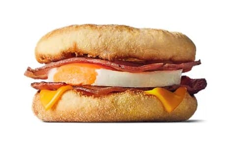 Double Bacon & Egg McMuffin