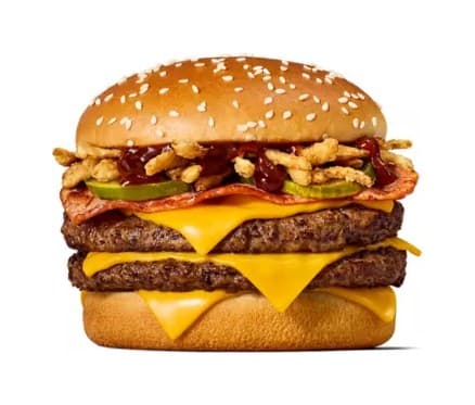 Double Quarter Pounder BBQ Bacon & Crispy Onions