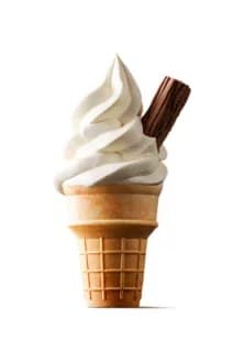 Soft Serve Cone with CADBURY FLAKE