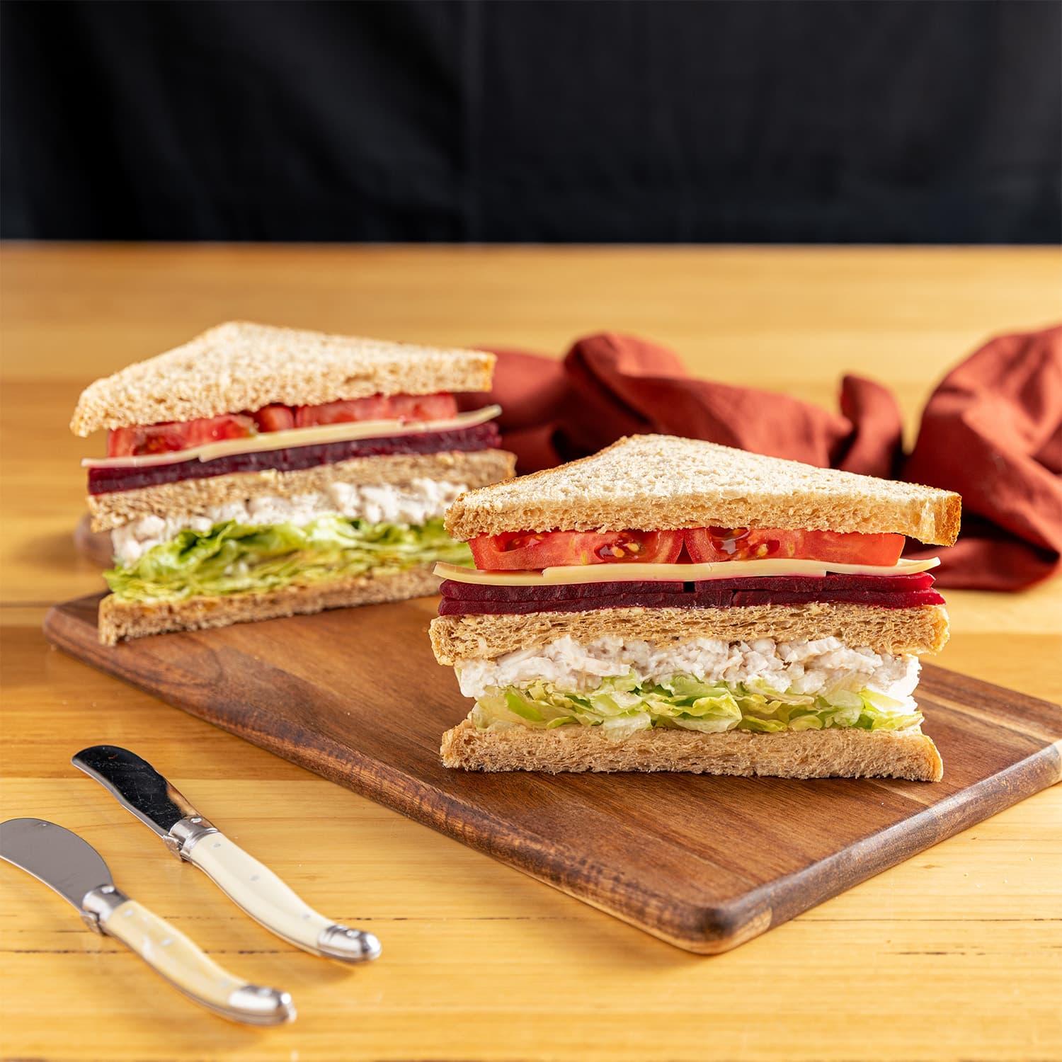 Classic Chicken Triple Stack Sandwich