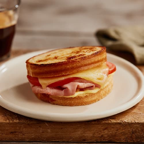 Ham Cheese Tomato Toastie