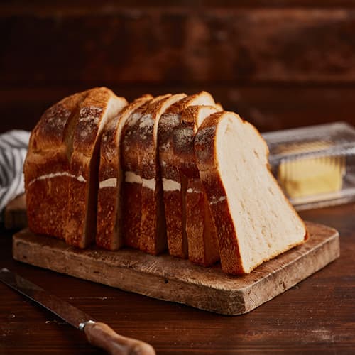 18hr White High Tin Loaf