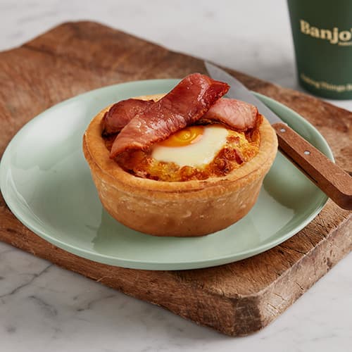 Egg & Bacon Breakfast Pie