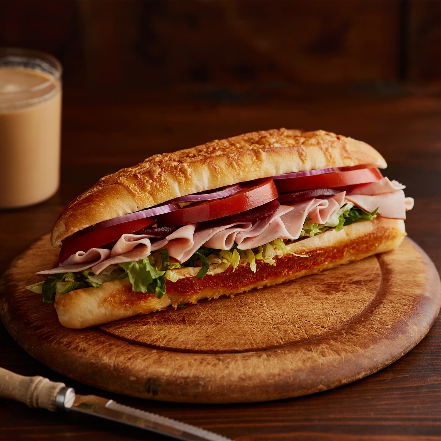 Classic Ham Salad Roll