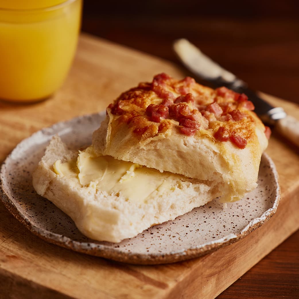 Cheese & Bacon Roll