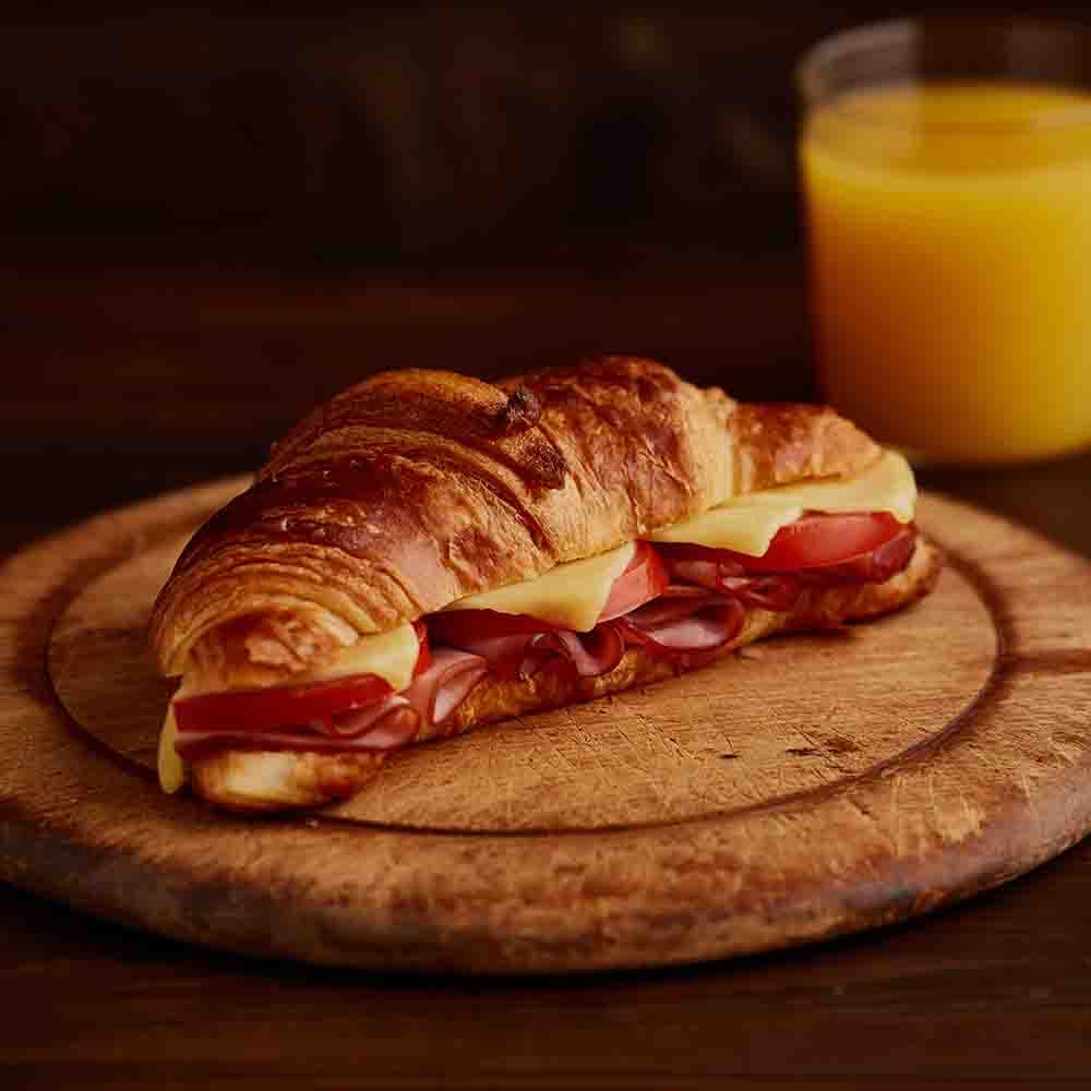 Ham Cheese Tomato Croissant