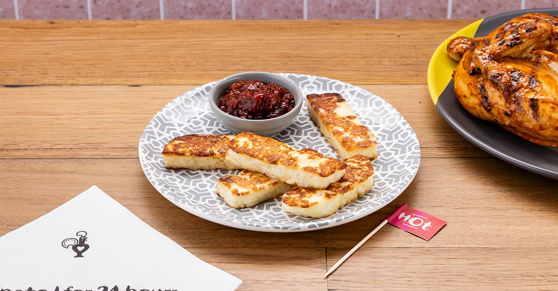 Halloumi Sticks & Dip