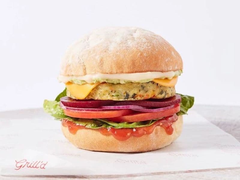 Vegan Garden Goodness (No Bun)