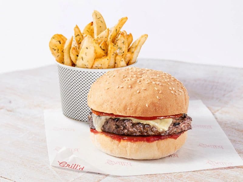Dynamic Beef Cheeseburger