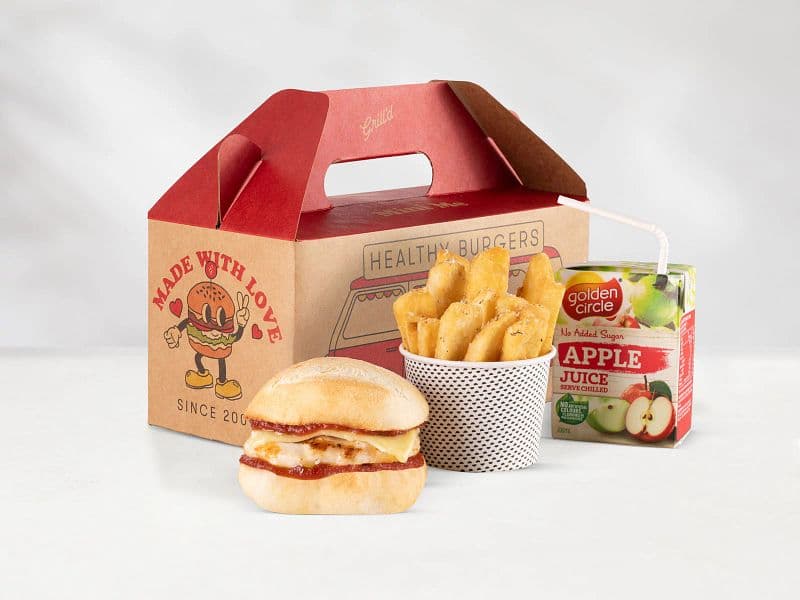 Chicken Mini Me Pack with Juice (Mini Bun)
