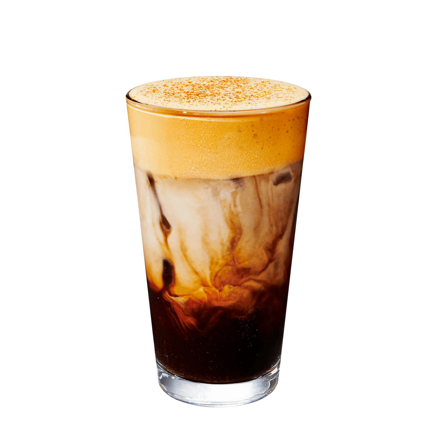 Pumpkin Spice Iced Shaken Espresso (Grande)