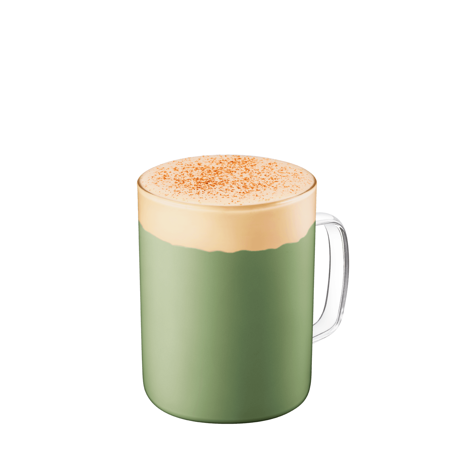Pumpkin Cream Matcha Latte (Grande)
