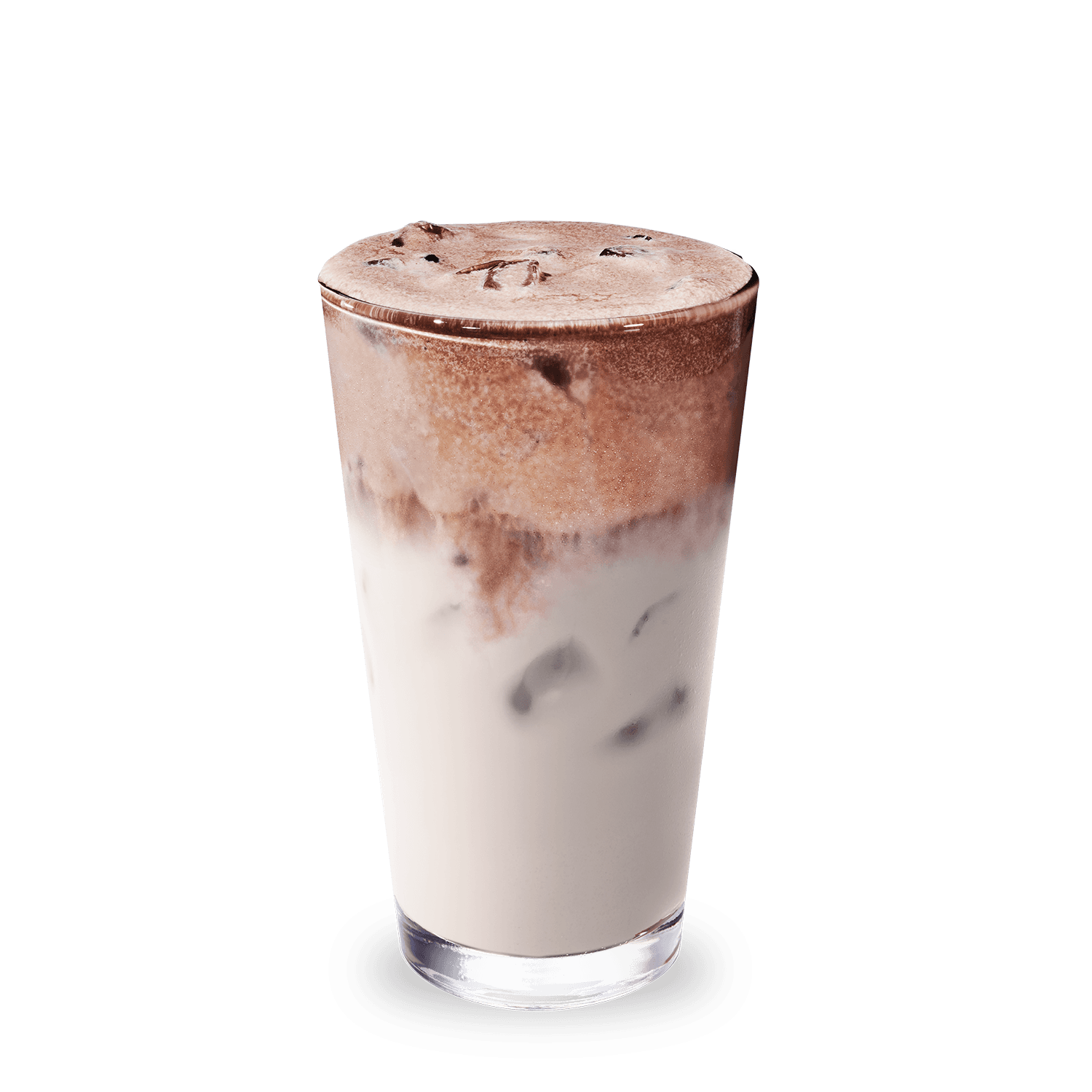 Iced Hazelnut White Choc Latte
