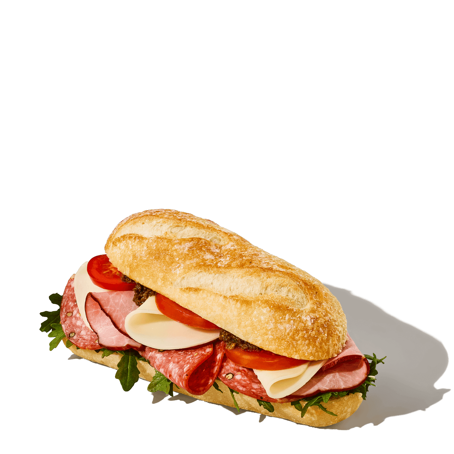 Ham & Salami Pane Di Casa Roll