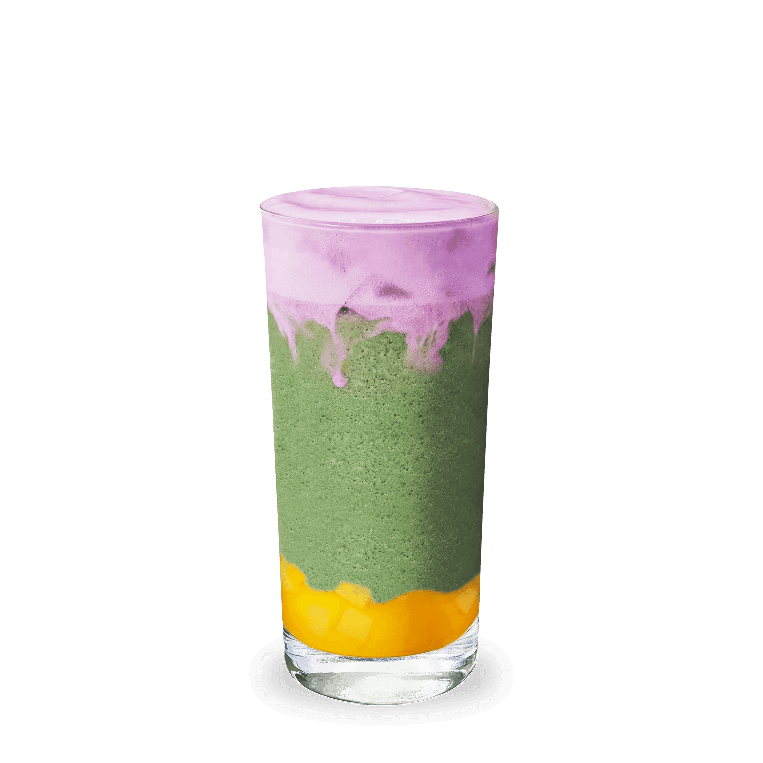 Matcha Frappuccino® with Dragonfruit Cold Foam & Mango Jelly (Grande)