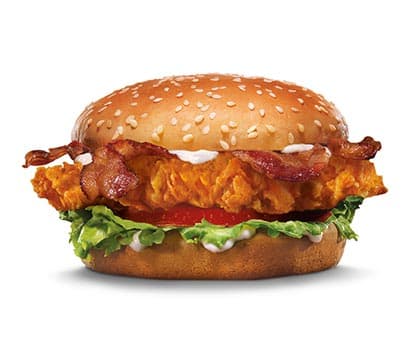 Hand-Breaded Chicken BLT Burger