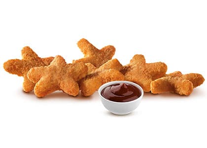 Chicken Star Nuggets (6 Pieces)