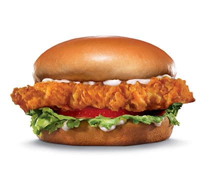 Hand-Breaded Big Chicken Burger
