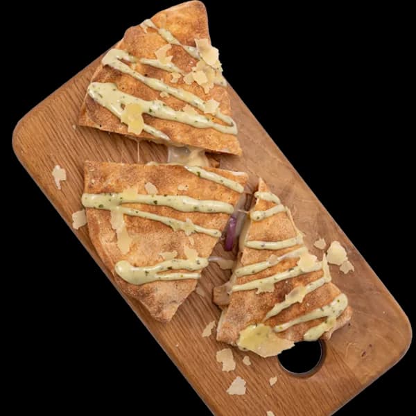 Chicken Pesto Calzone