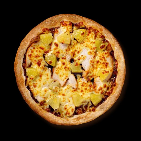 Kids Chick & Pineapple Pizza (with Juice)