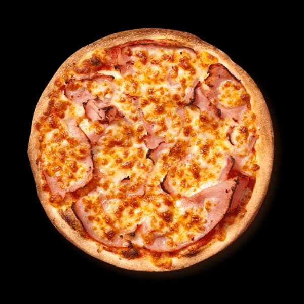 Kids Ham & Cheese Pizza (with Juice)