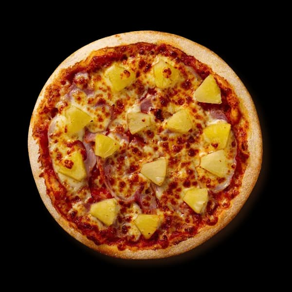 Kids Ham & Pineapple Pizza (with Juice)