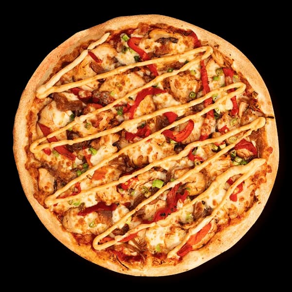 Peri Peri (not) Chicken (Cheese Crust)