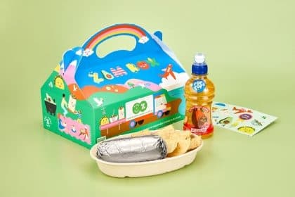 Kids Burrito with Chips (Classic Beef Mince)