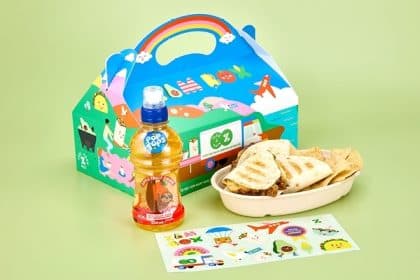 Kids Quesadilla with Corn Chips