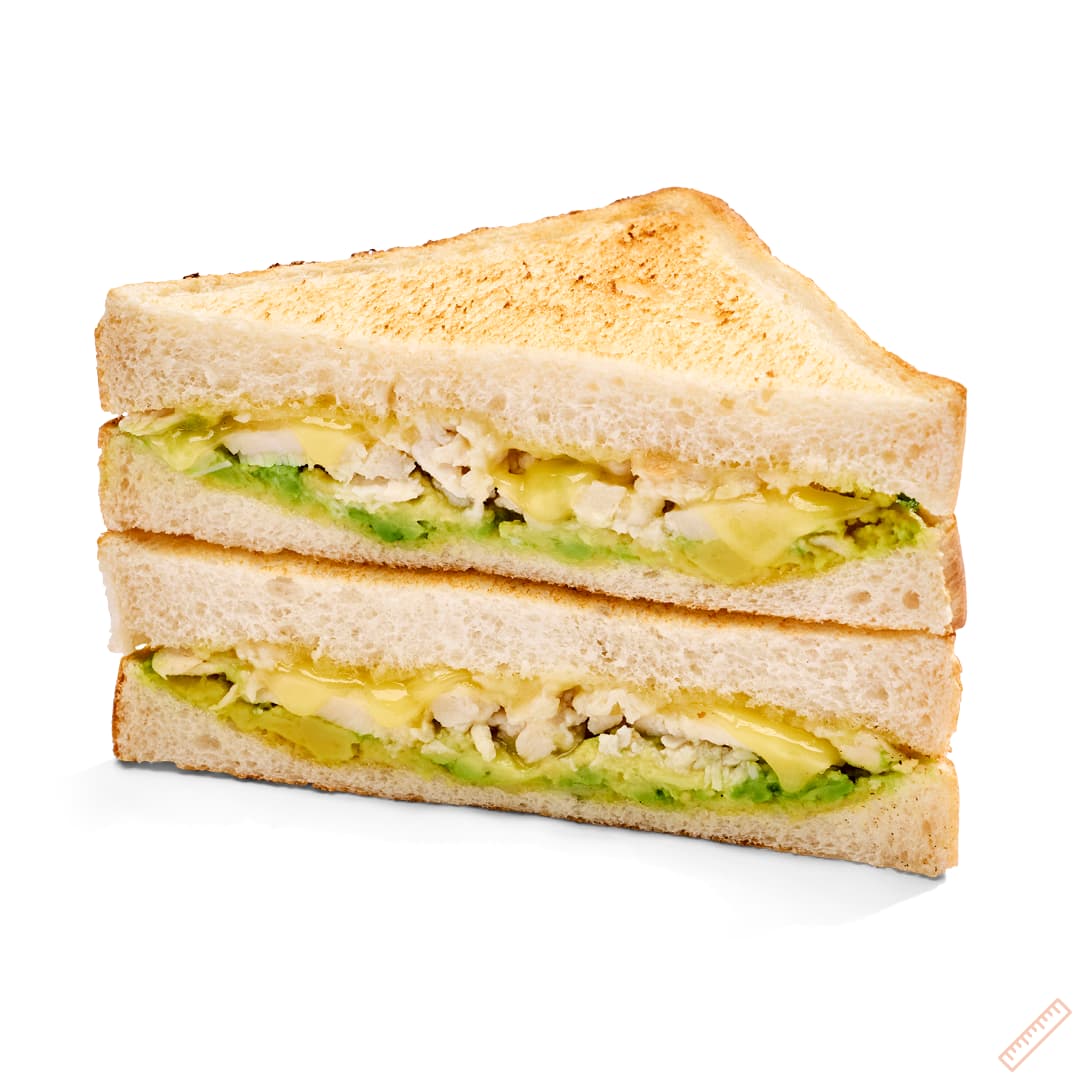 Toastie (Chicken Cheese & Avocado (Thick Cut) Made in Store)