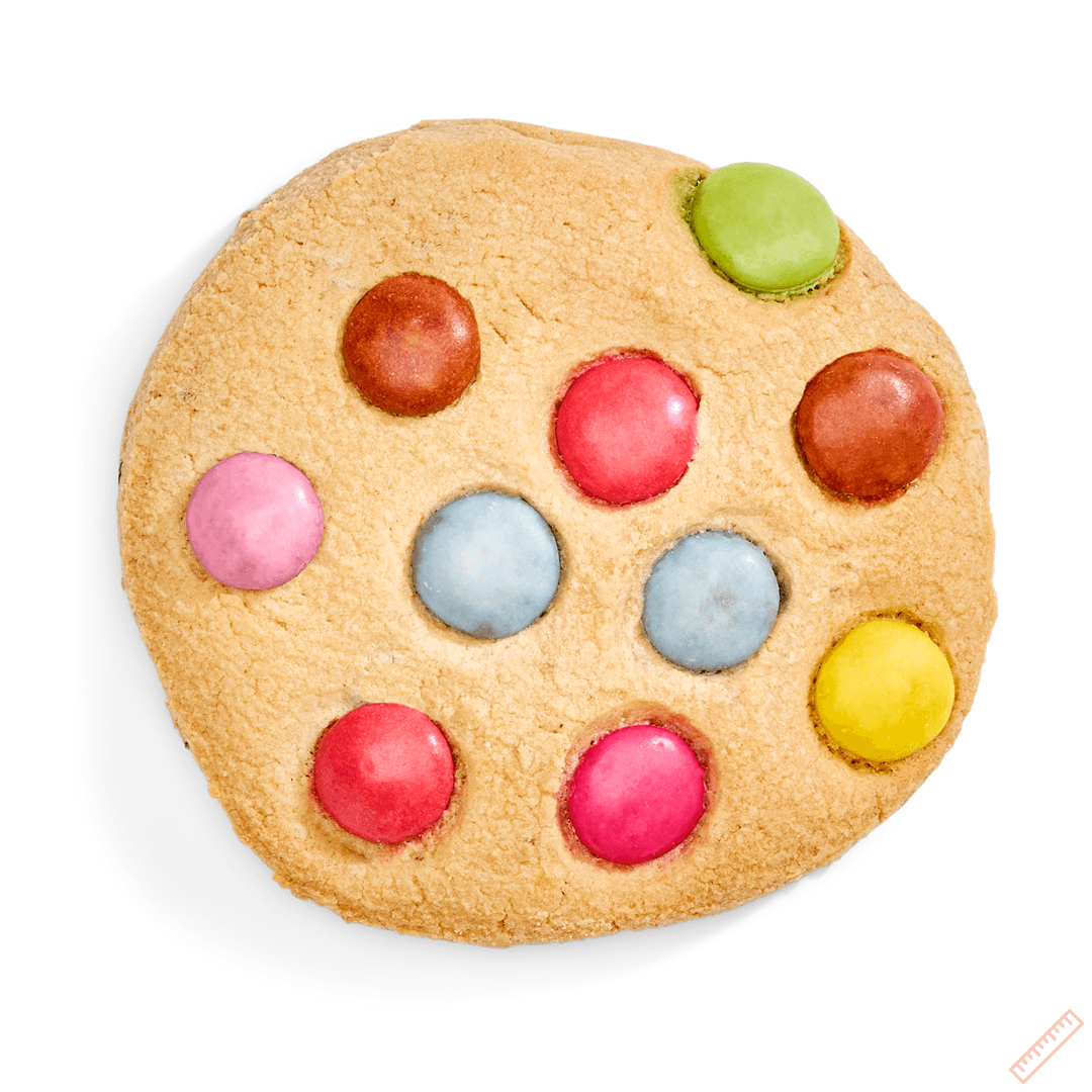 Rainbow Chocolate Chip Cookie