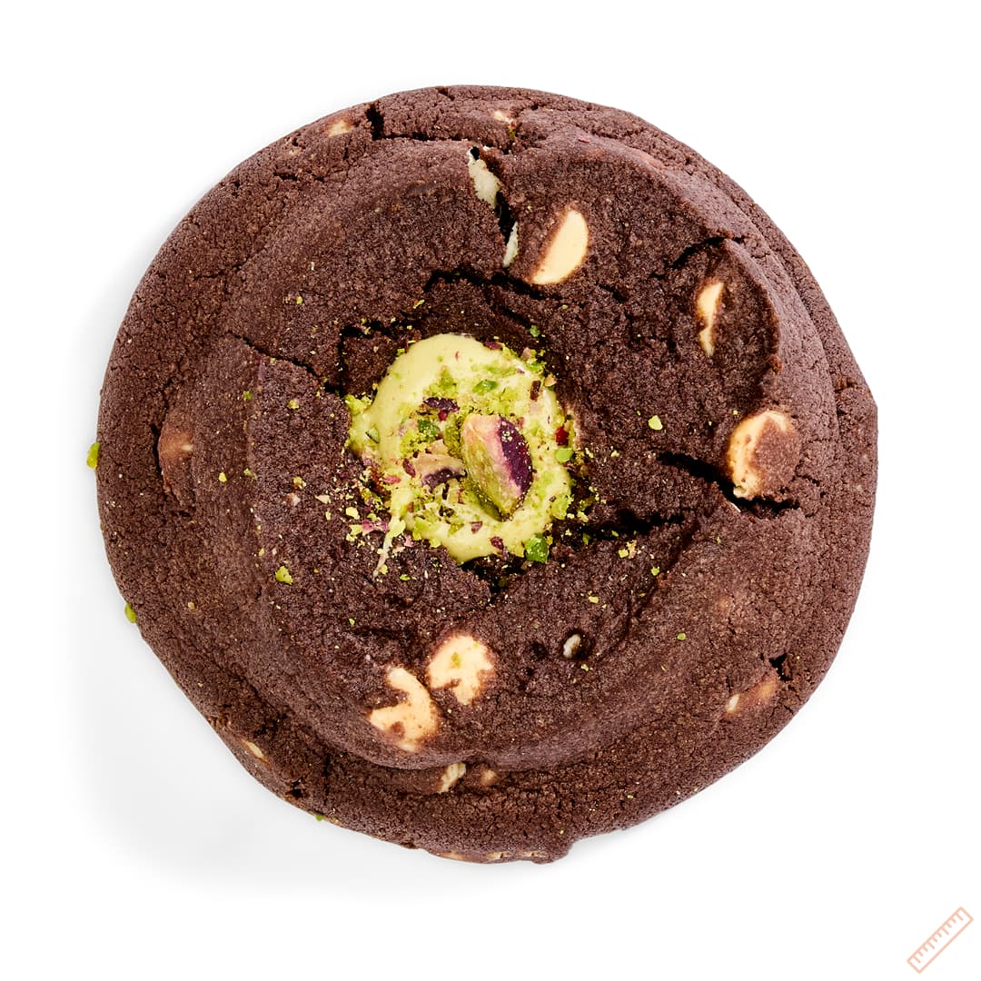 Triple Choc Cookie with Pistachio Papi