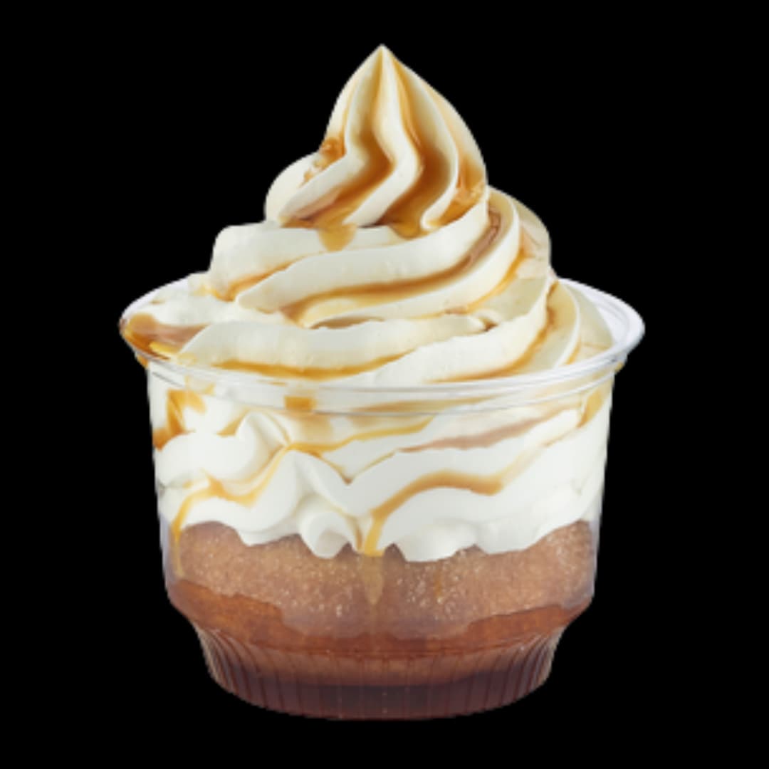 Warm Cinnamon Donut Sundae