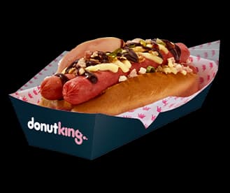 The Donut King Outback Meat Deluxe Hot Dog